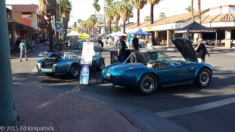 Shelby Cobra's at the street fair